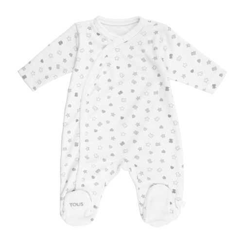Baby Bear sleepsuit in White image number 0