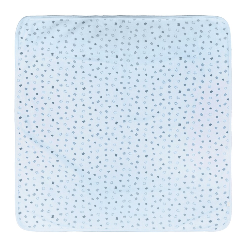 Baby Bear swaddle blanket in Sky Blue