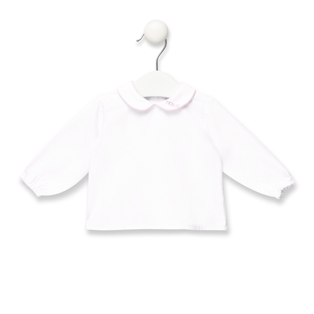 Conjunto de camisa y ranita Drip Rosa