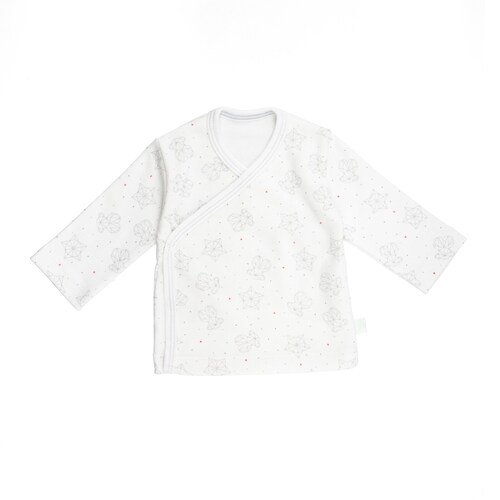 Galaxy newborn T-shirt in White