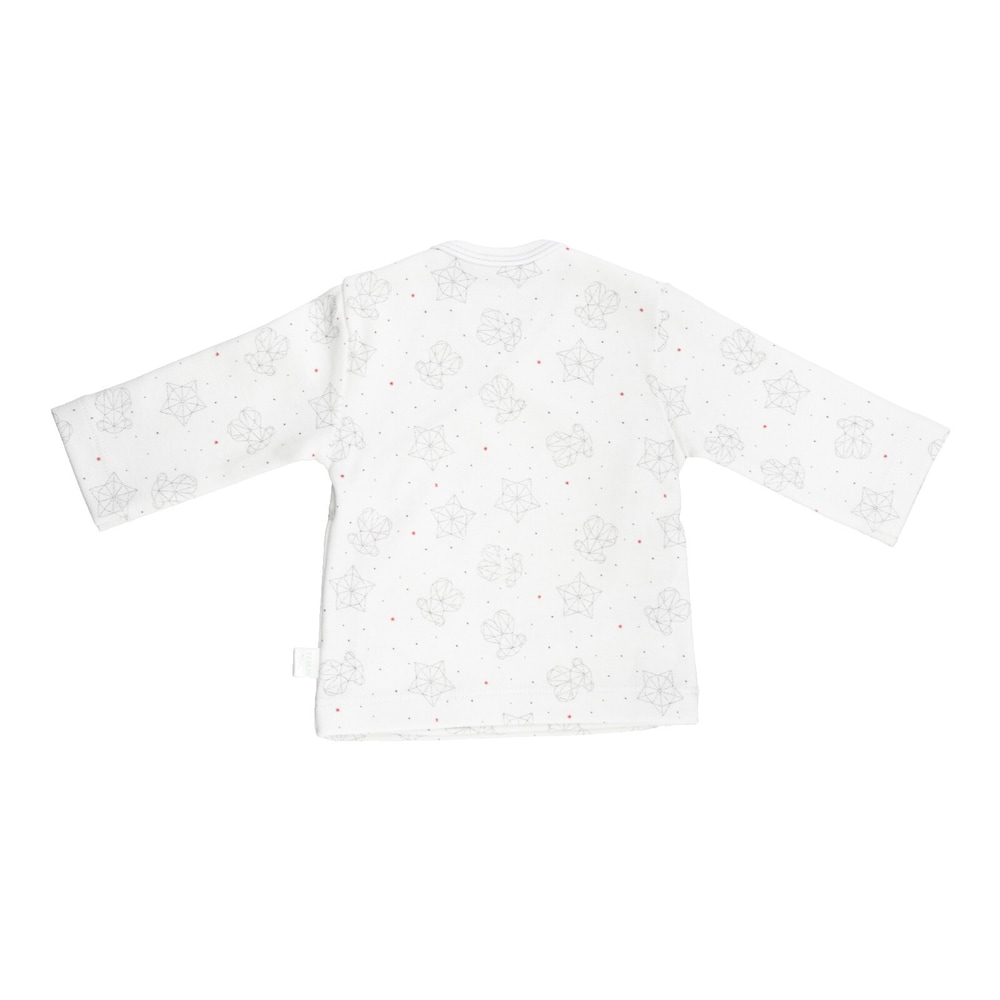 Galaxy newborn T-shirt in White