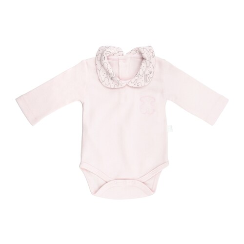 Mani Bear girl&rsquo;s baby-neck body in Pink image number 0