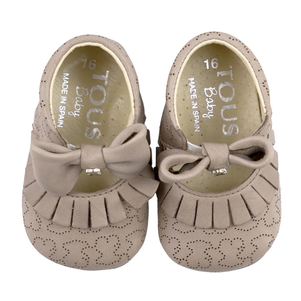 Mini bar shoes in Taupe