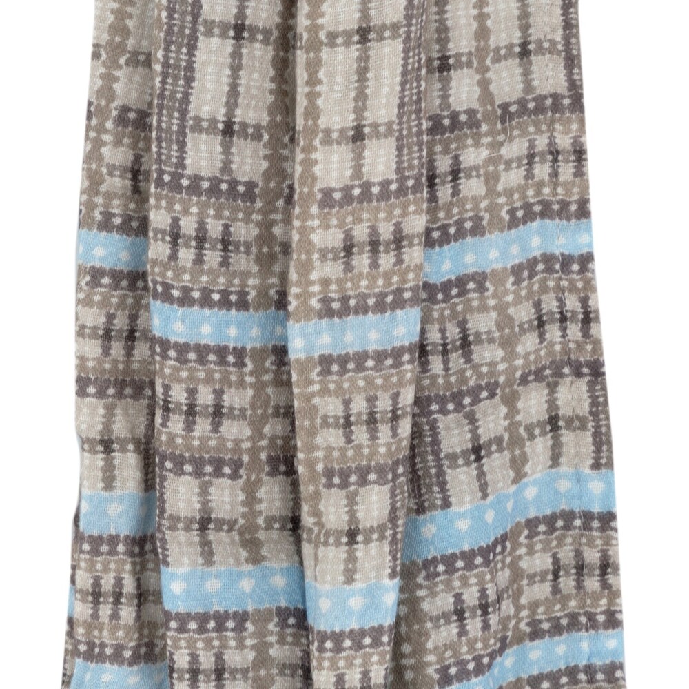 Muselina Mix Azul celeste