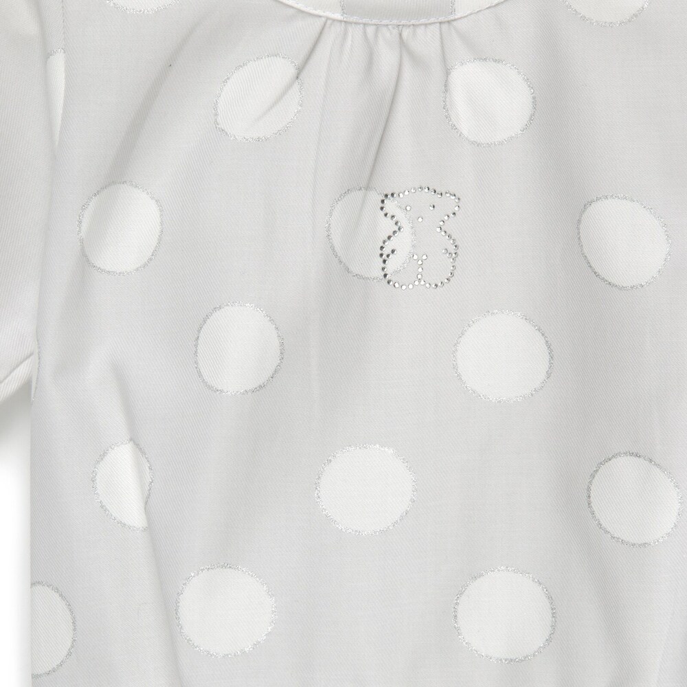 Body con volante Orbed Gris