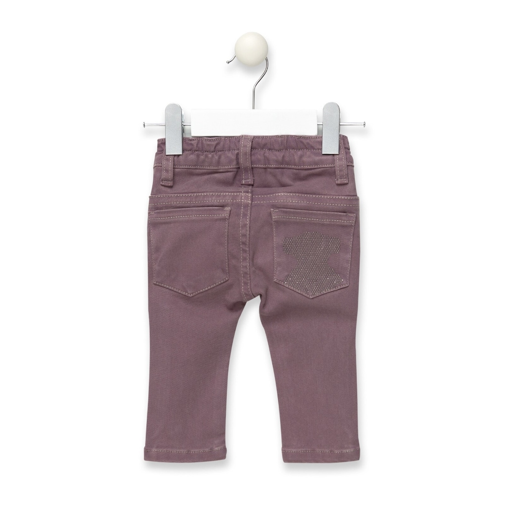 Pant girl&rsquo;s skinny trousers in Crimson