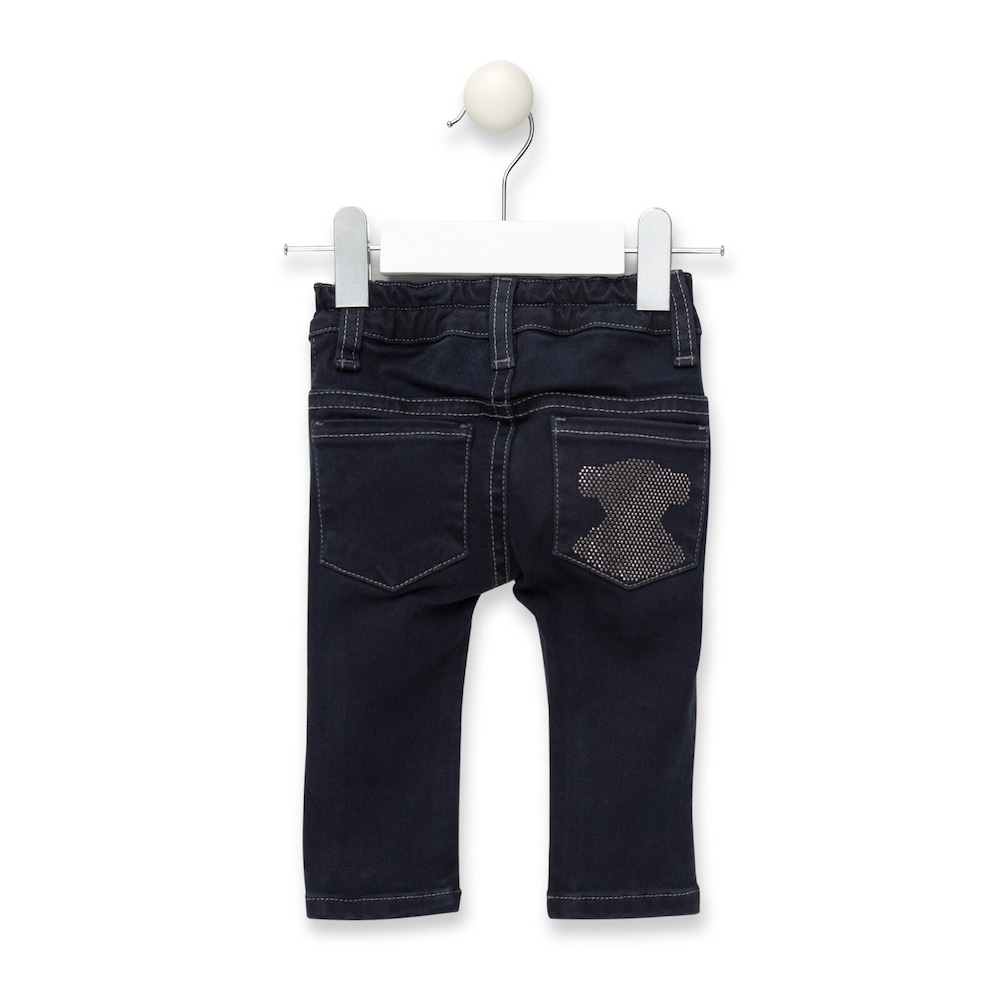 Pant girl&rsquo;s skinny trousers in Navy Blue