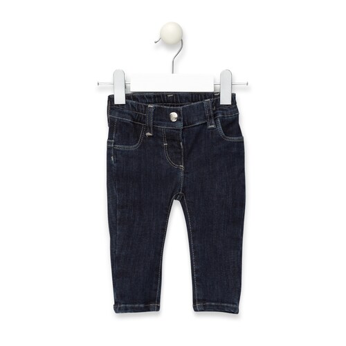 Pant girl&rsquo;s skinny jeans in Denim Navy Blue