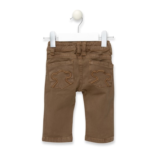Pant boy&rsquo;s slim trousers in Ochre