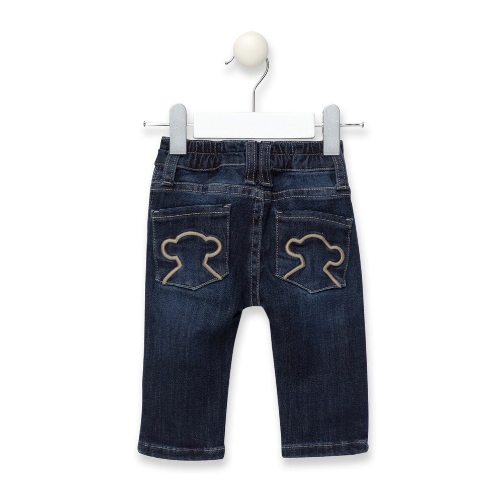 Pant boy&rsquo;s slim jeans in Blue Denim