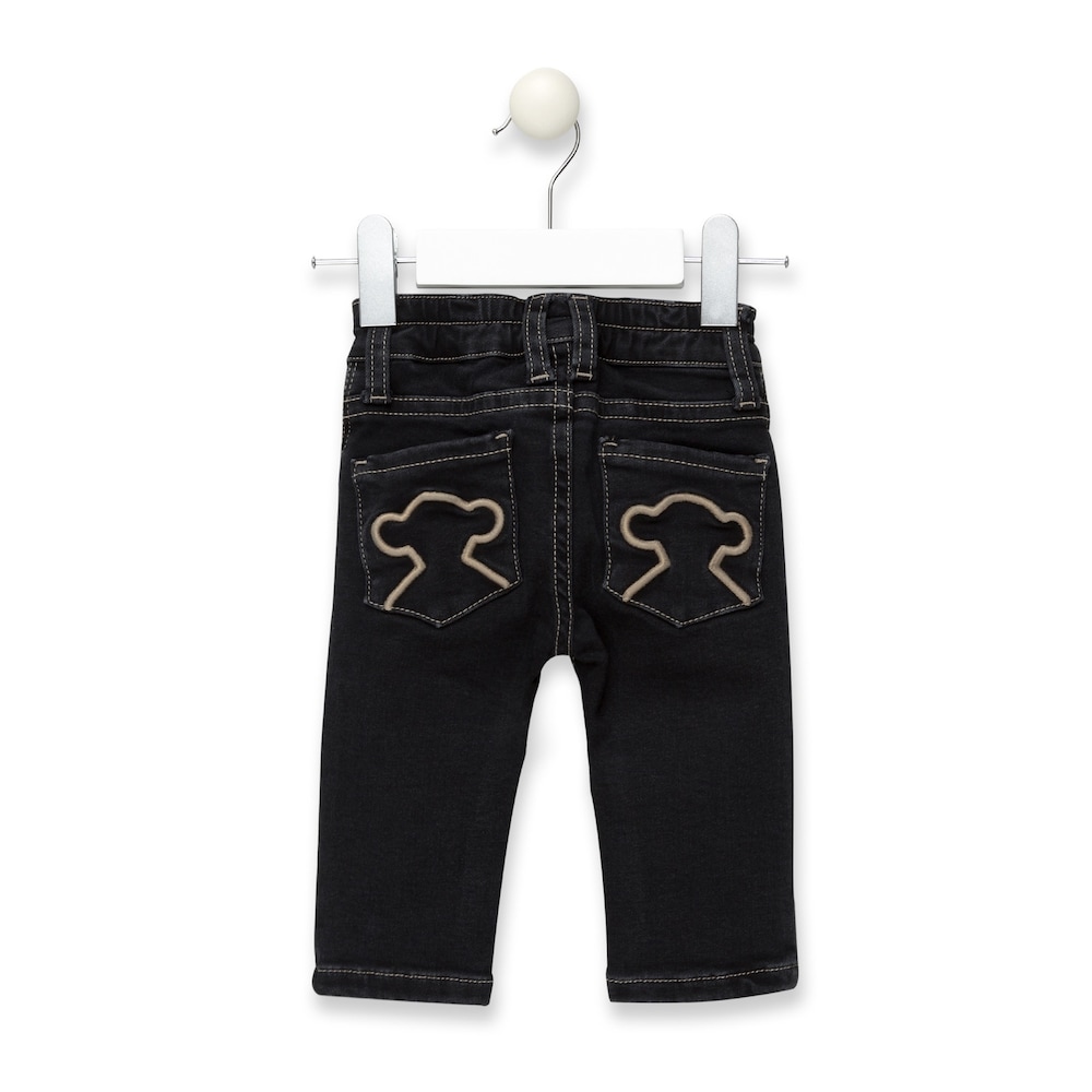 Pant boy&rsquo;s slim jeans in Black