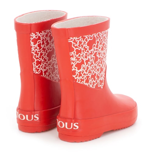 Run Wellington boots in Red