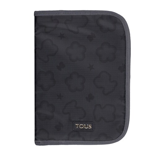 Tec Glitter document pouch in Black image number 0