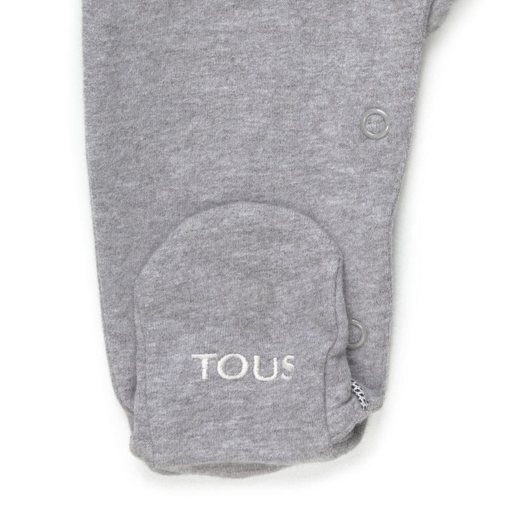 Week combi sleepsuit in Grey