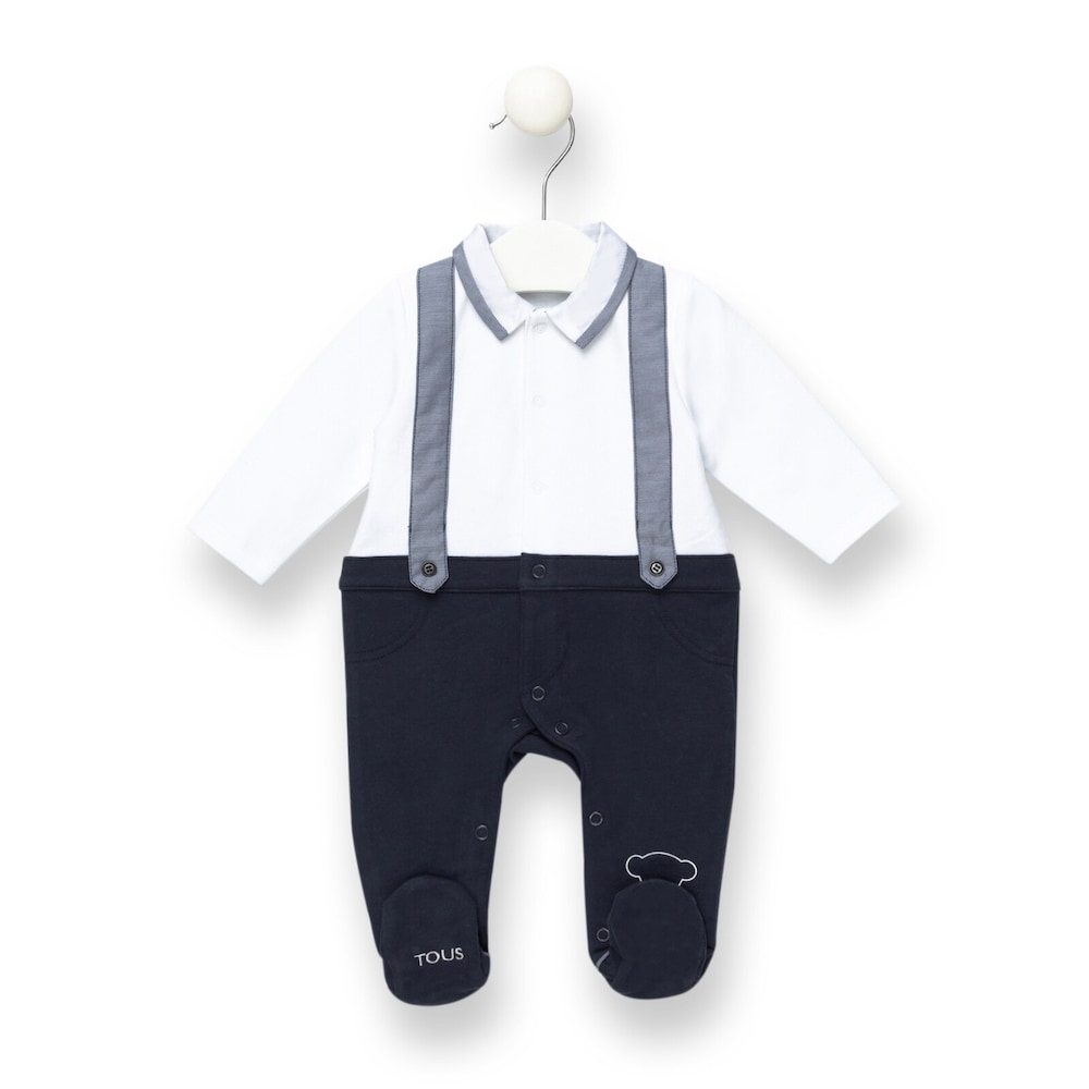 Babygrow combi Week Azul Marinho