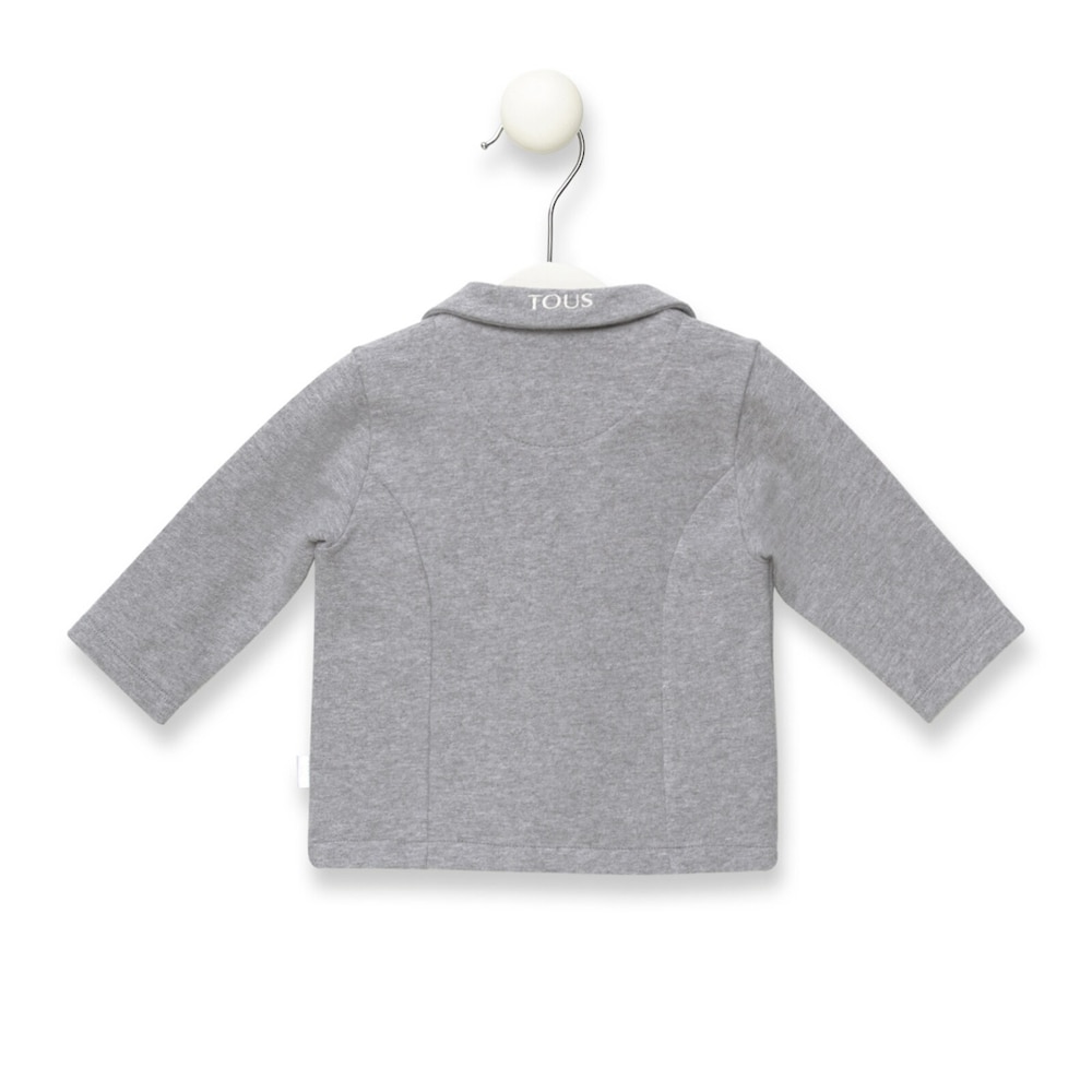 Week 3-button sports jacket in Grey