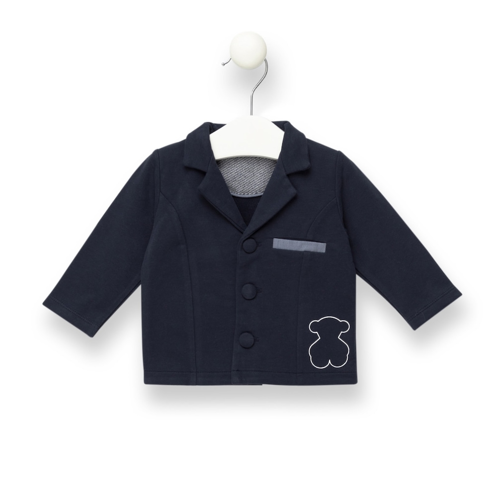 Week 3-button sports jacket in Navy Blue