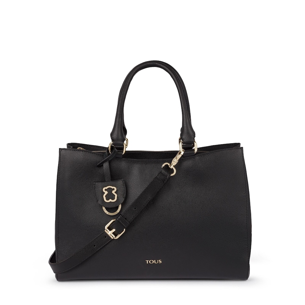 Medium black Leather Odalis City bag