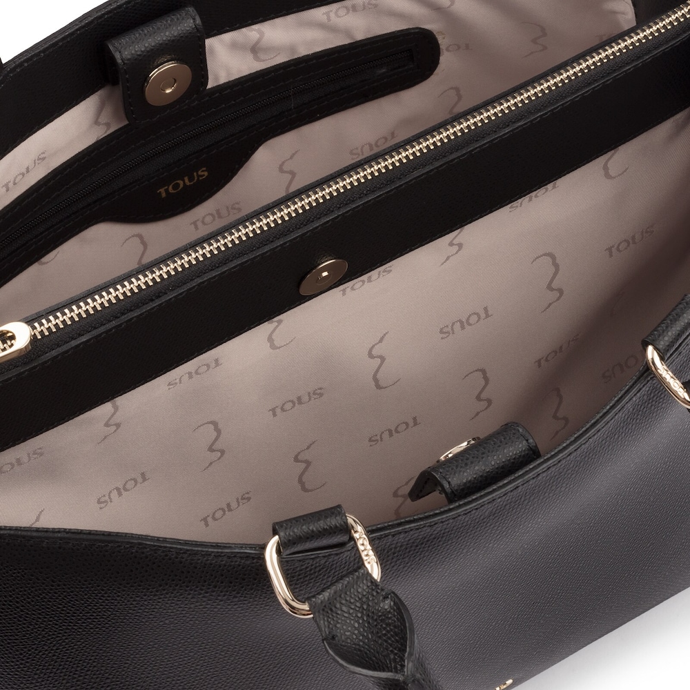 Medium black Leather Odalis City bag