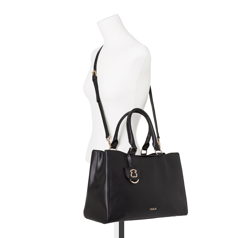 Medium black Leather Odalis City bag