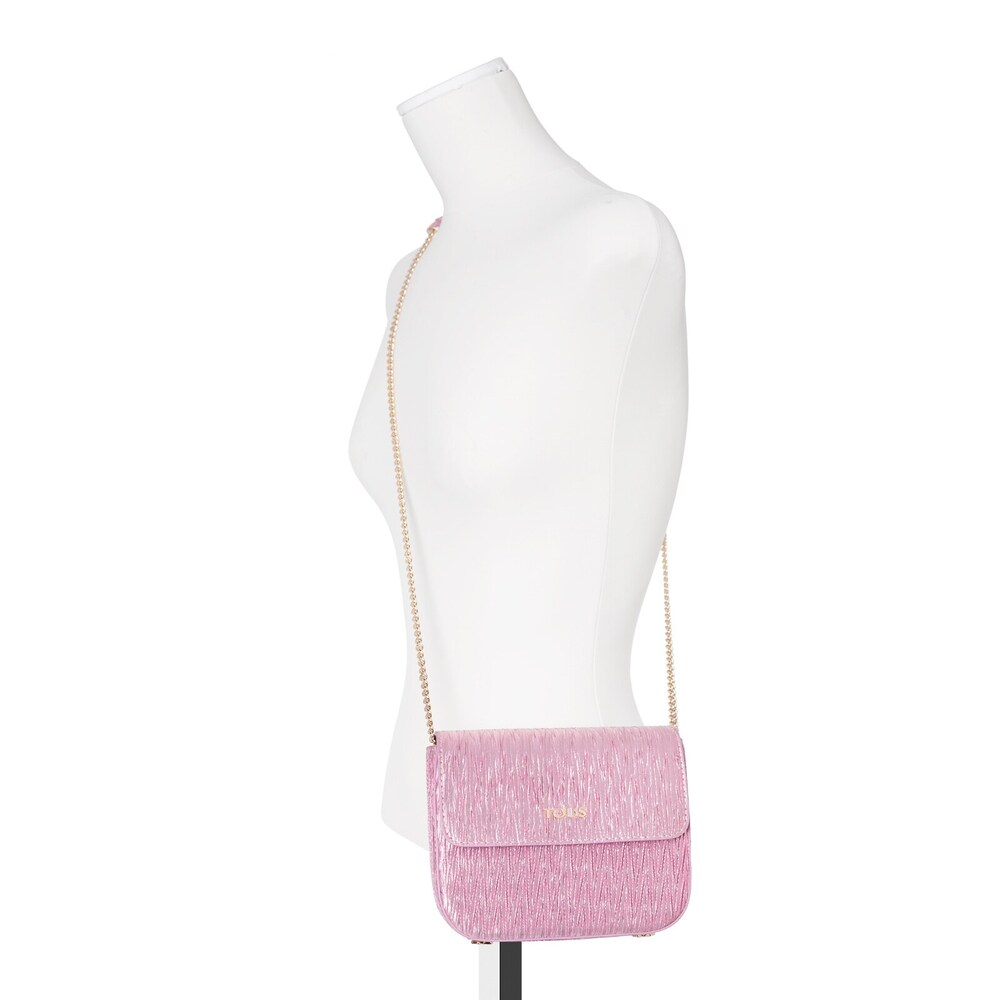 Small pink-effect Rene Crossbody bag image number 3