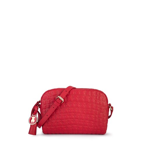 Red Leather Sherton Crossbody bag image number 0