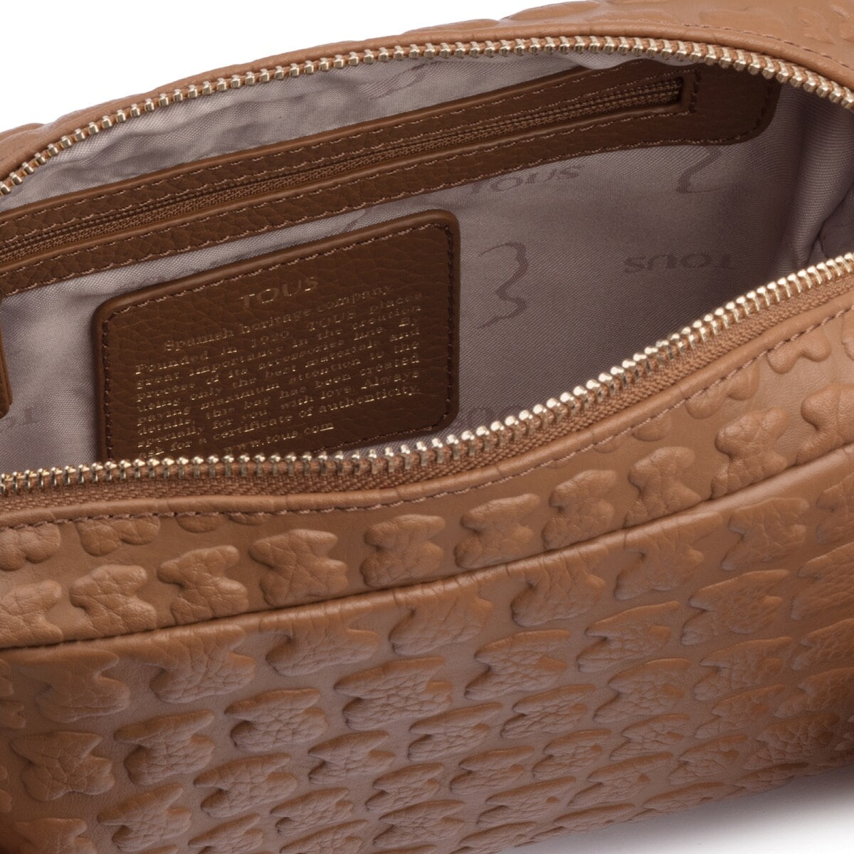 Brown Leather Sherton Crossbody bag