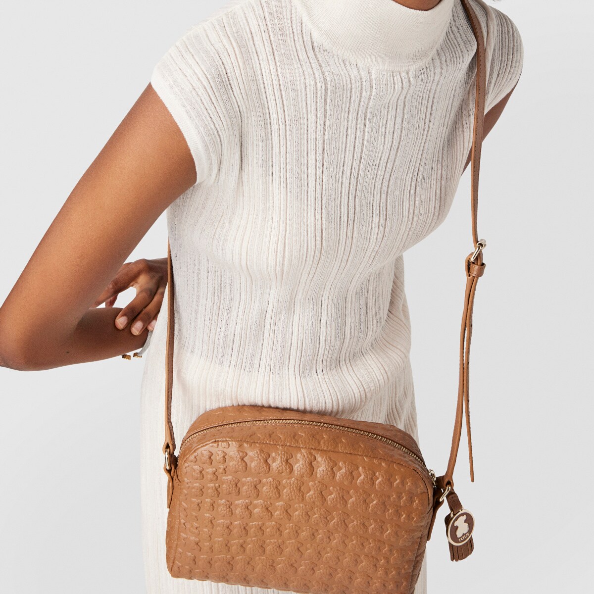 Brown Leather Sherton Crossbody bag