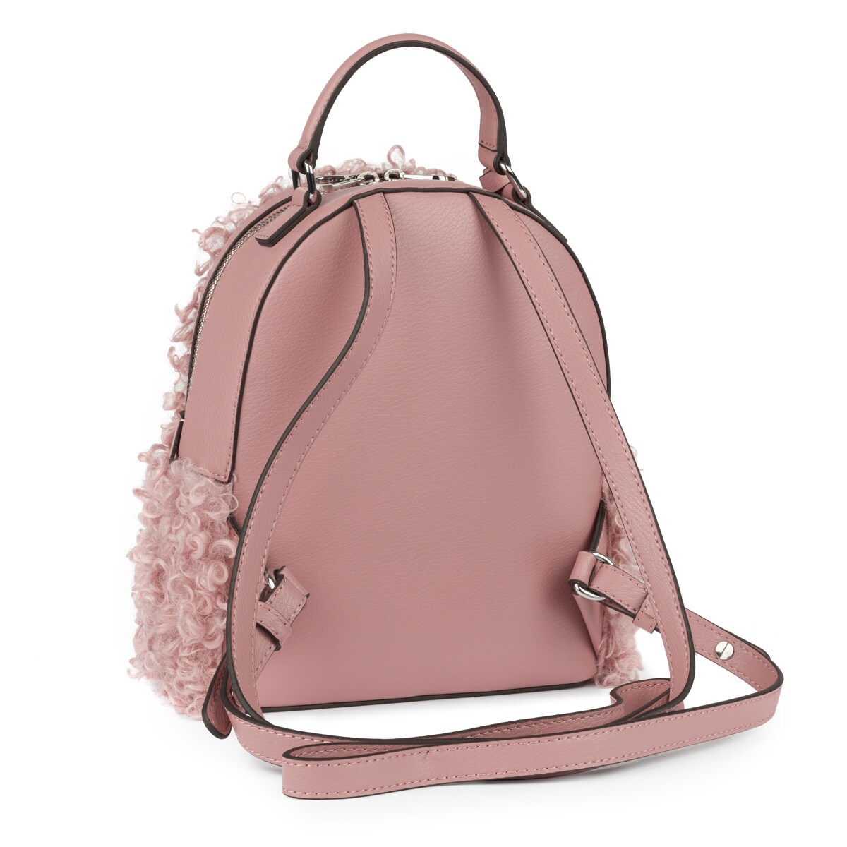Small antique pink Dulzena Ritzo backpack
