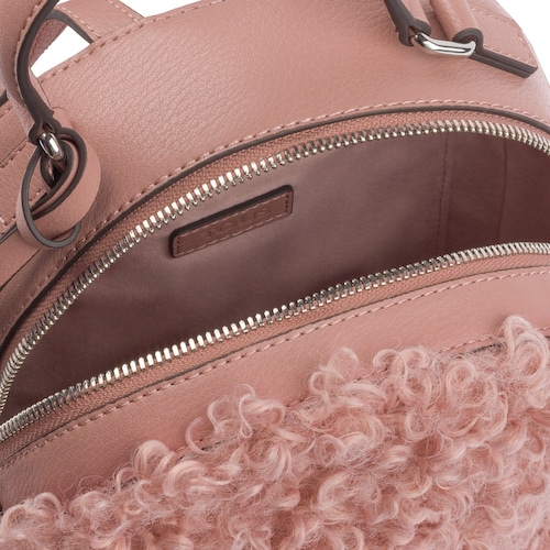 Small antique pink Dulzena Ritzo backpack