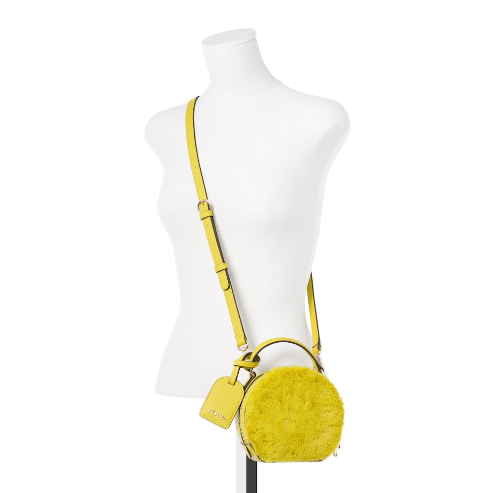 Mini pistachio Dulzena Warm crossbody bag image number 3