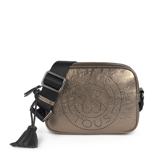 Small leather gun Leissa crossbody bag