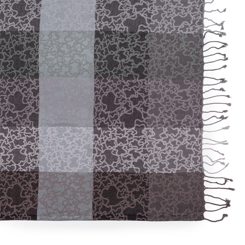 Foulard Kaos en color negro-gris