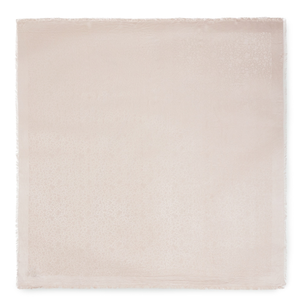 Beige Kaos Mini Jacquard Scarf