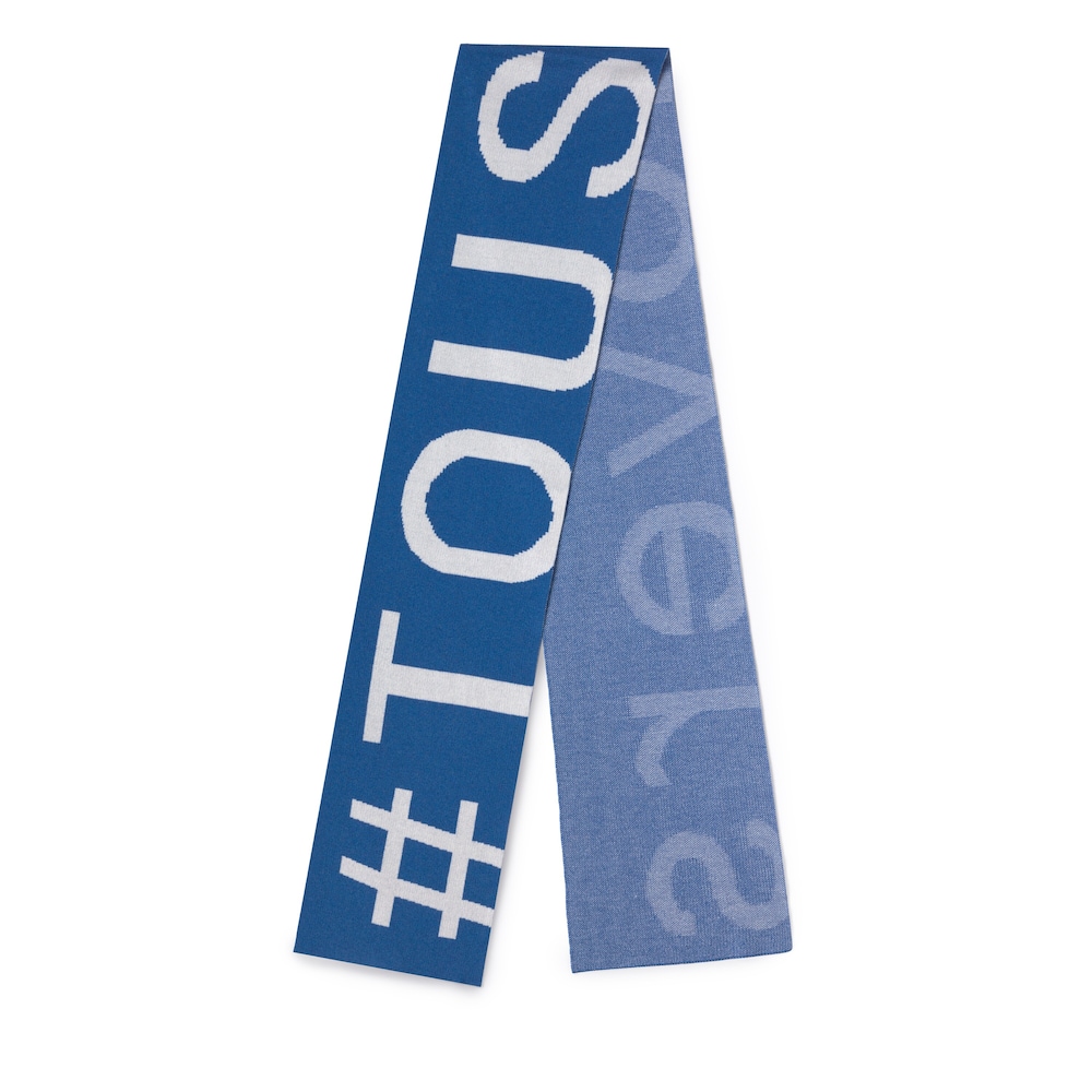 Bufanda Tous Lovers Jcq azul