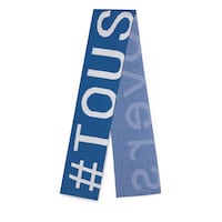 Blue Tous Lovers Jcq scarf