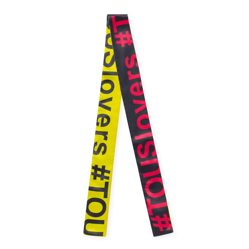 Foulard Tous Lovers fucsia-negro image number 0