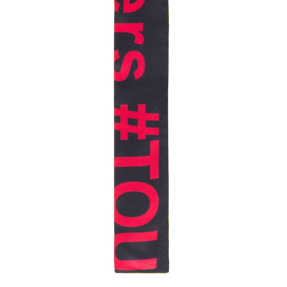Foulard Tous Lovers fucsia-negro image number 1
