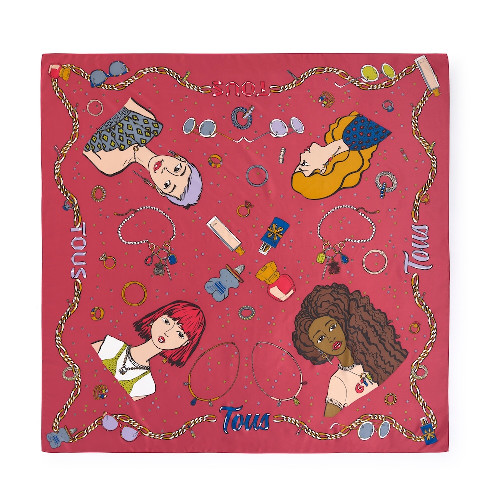Cherry Tous Tribe scarf image number 0