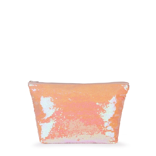 Bolsa mediana Kaos Shock Sequins rosa image number 0