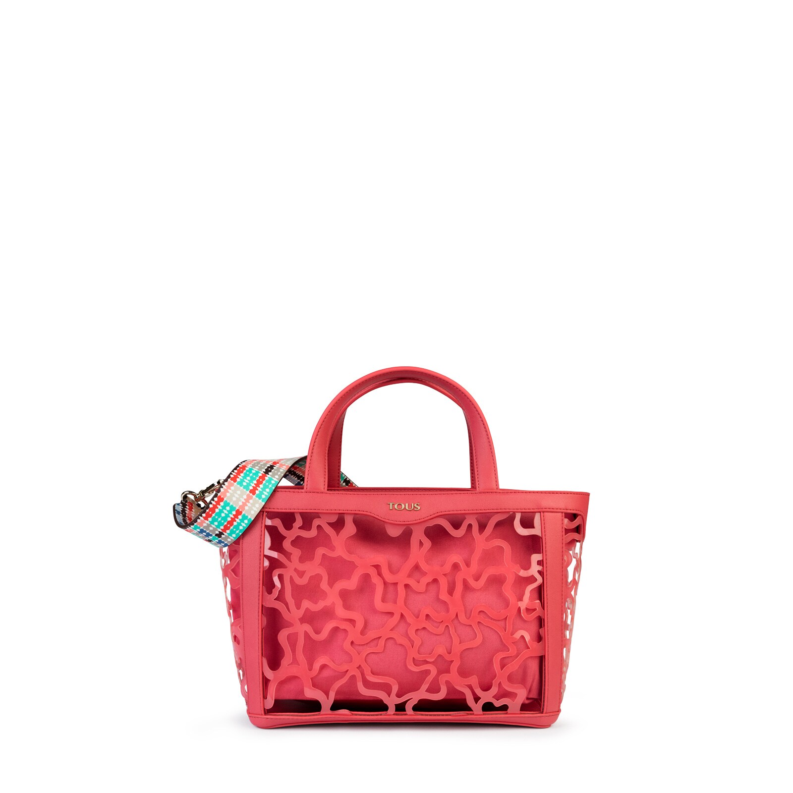 Multicolored Kaos Shock Print Short strap