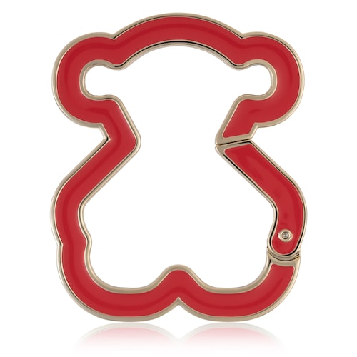 Orange Oso Clip key ring image number 0