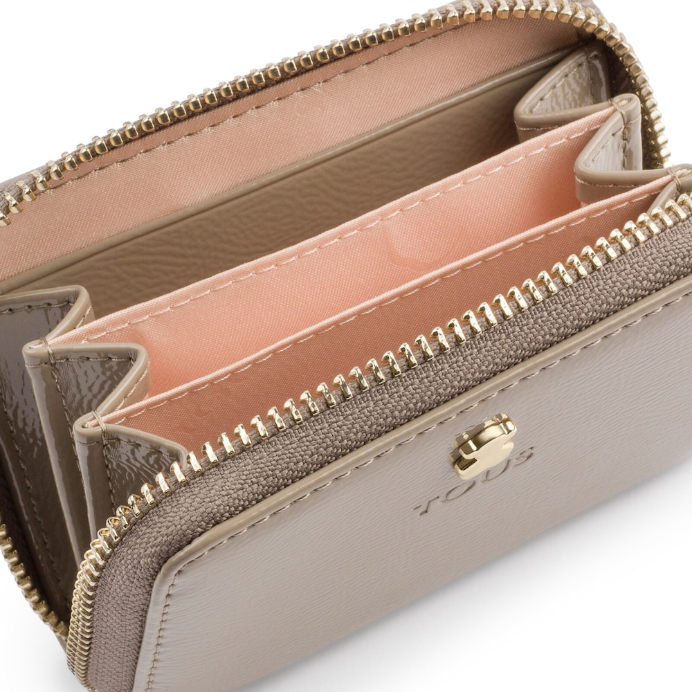 Medium taupe Dorp purse