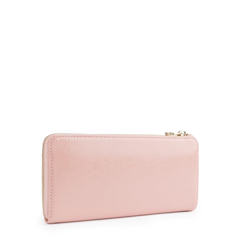 Medium antique pink Dorp wallet
