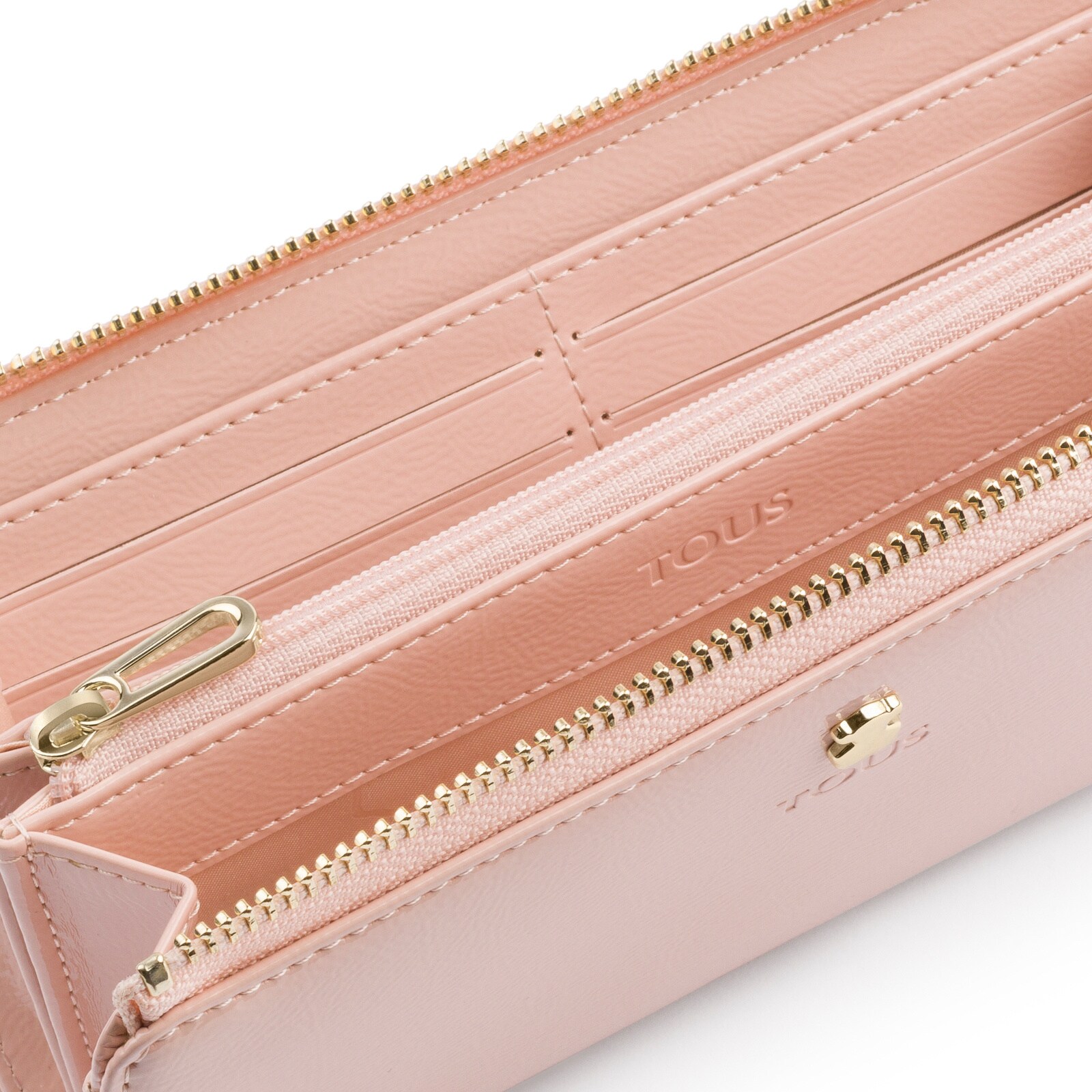 Medium antique pink Dorp wallet