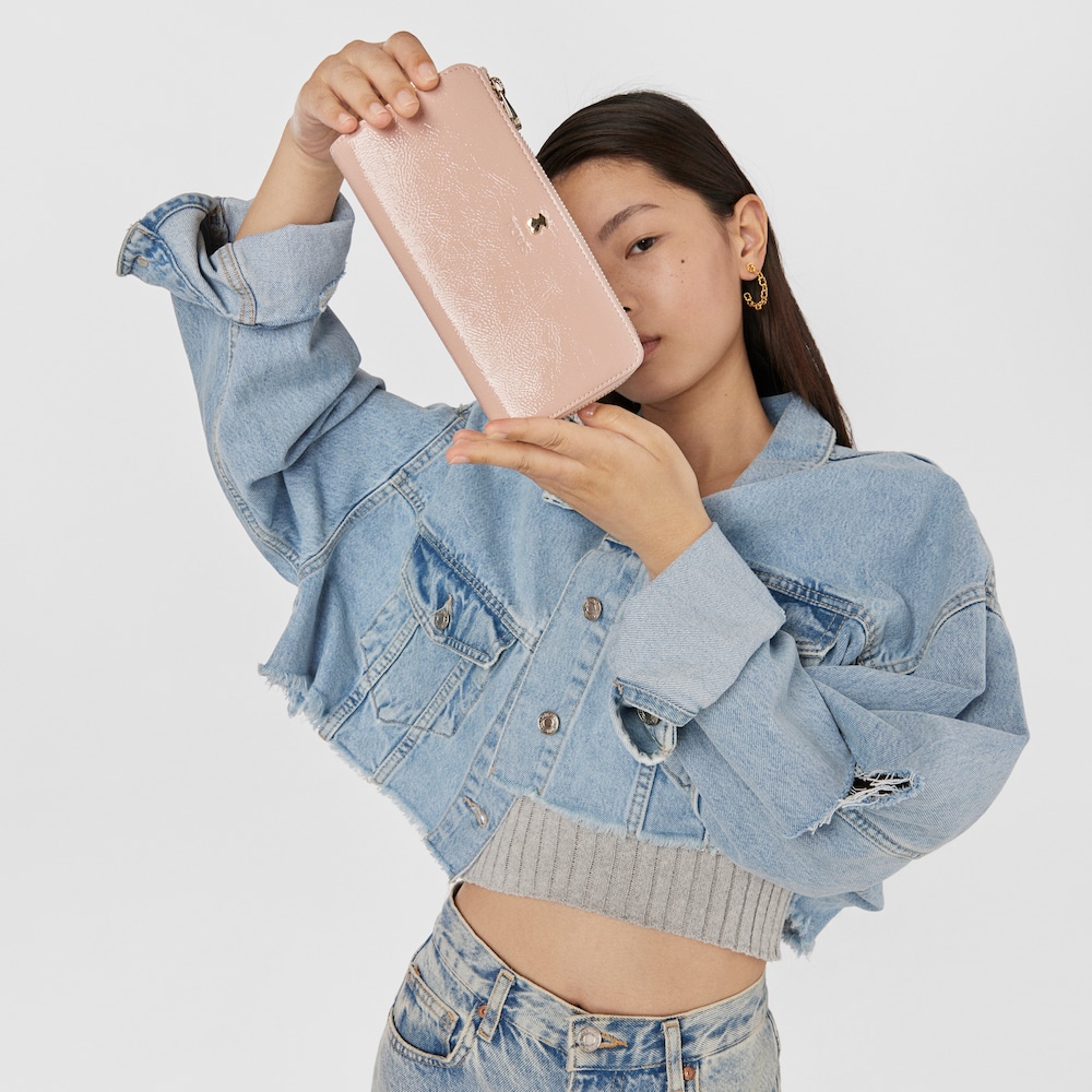 Billetera mediana Dorp antique rosa