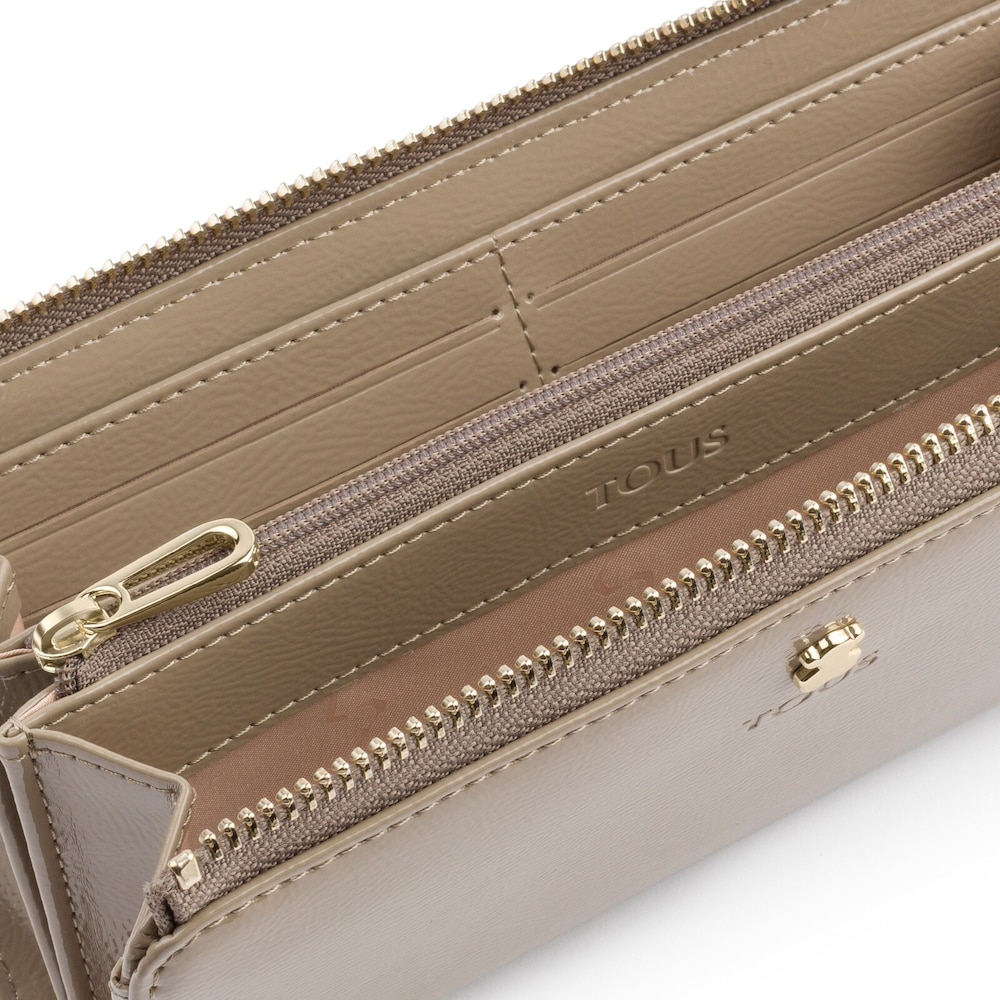 Medium taupe Dorp wallet