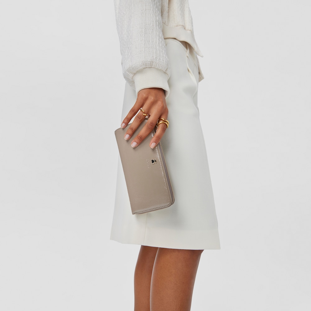 Medium taupe Dorp wallet