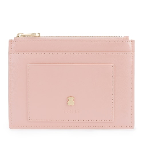Cartera plana Dorp antique rosa