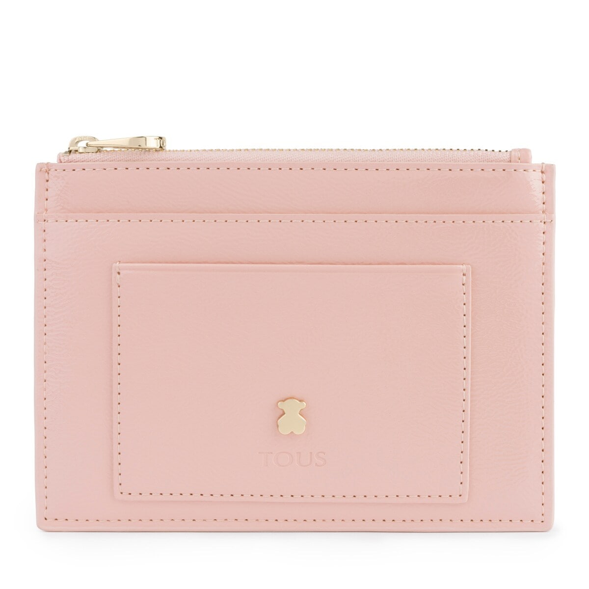 Cartera plana Dorp antique rosa